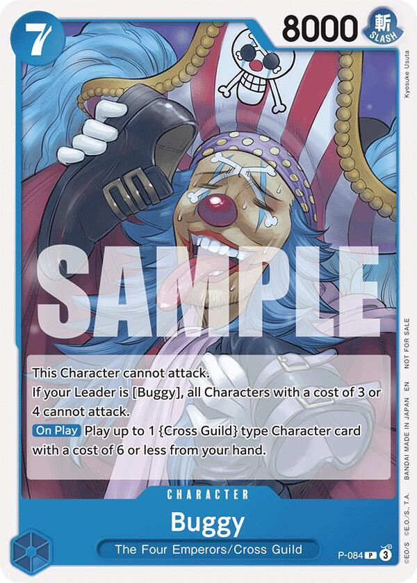 Buggy [OP10 Release Event] (One Piece Promotion Cards)(P-084)(PR)