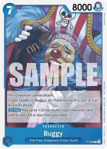 Buggy [OP10 Release Event] (One Piece Promotion Cards)(P-084)(PR)
