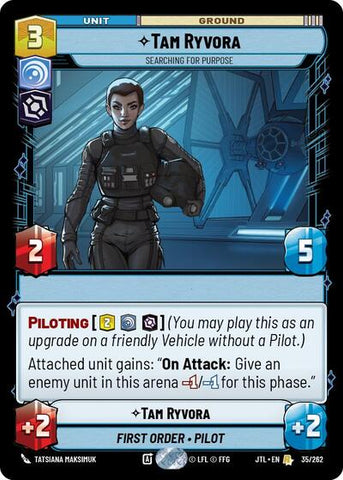 Tam Ryvora, Searching For Purpose (Jump to Lightspeed)(JTL-035/262)(R)