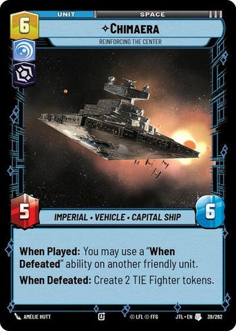 Chimaera, Reinforcing the Center (Jump to Lightspeed)(JTL-039/262)(U)