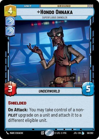 Hondo Ohnaka, Superfluous Swindler (Jump to Lightspeed)(JTL-056/262)(L)