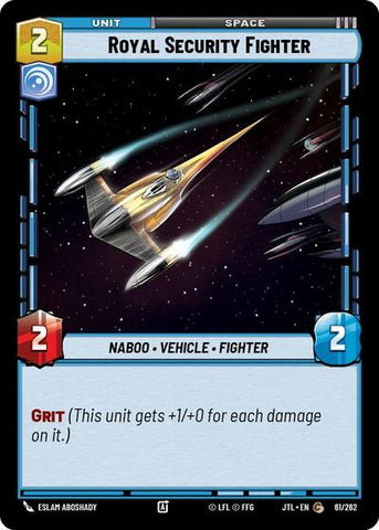 Royal Security Fighter (Jump to Lightspeed)(JTL-061/262)(C)