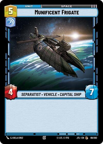 Munificent Frigate (Jump to Lightspeed)(JTL-069/262)(C)