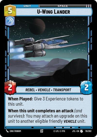 U-Wing Lander (Jump to Lightspeed)(JTL-070/262)(U)