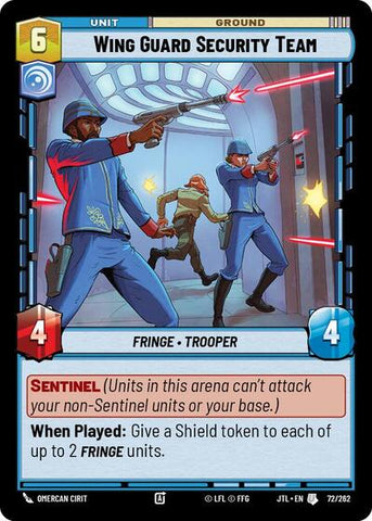 Wing Guard Security Team (Jump to Lightspeed)(JTL-072/262)(U)