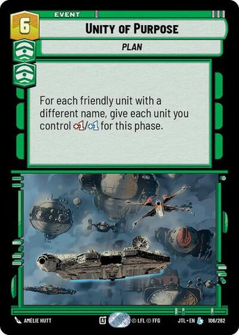 Unity of Purpose (Jump to Lightspeed)(JTL-106/262)(L)