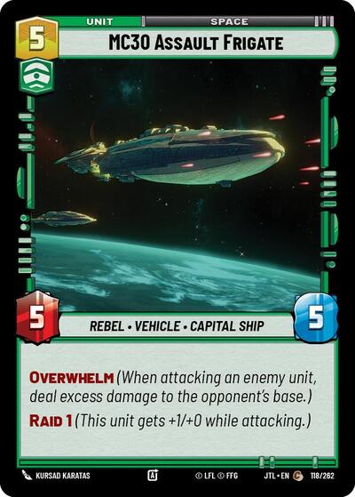 MC30 Assault Frigate (Jump to Lightspeed)(JTL-118/262)(C)