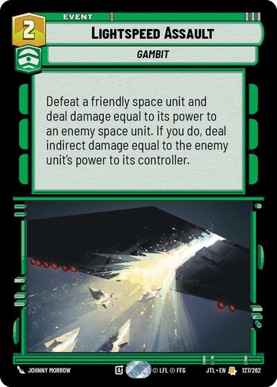 Lightspeed Assault (Jump to Lightspeed)(JTL-127/262)(R)