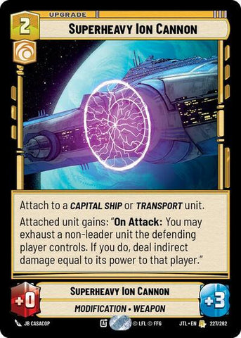 Superheavy Ion Cannon (Jump to Lightspeed)(JTL-227/262)(R)