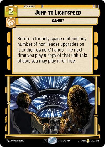 Jump to Lightspeed (Jump to Lightspeed)(JTL-232/262)(R)