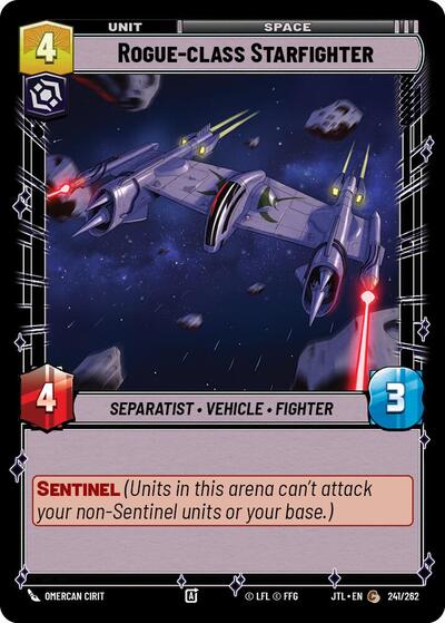 Rogue-class Starfighter (Jump to Lightspeed)(JTL-241/262)(C)