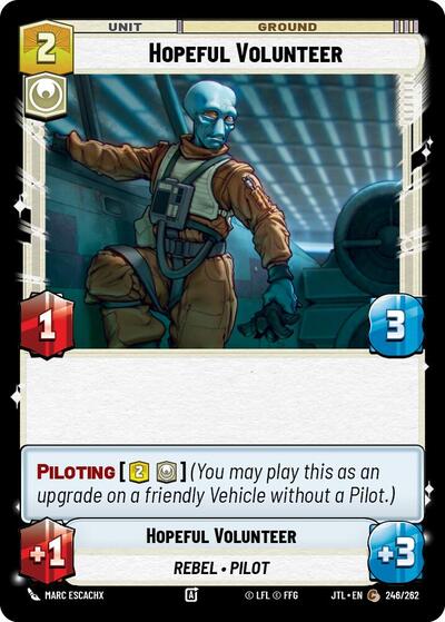 Hopeful Volunteer (Jump to Lightspeed)(JTL-246/262)(C)