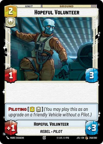 Hopeful Volunteer (Jump to Lightspeed)(JTL-246/262)(C)