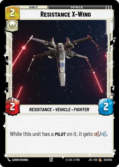Resistance X-Wing (Jump to Lightspeed)(JTL-247/262)(C)