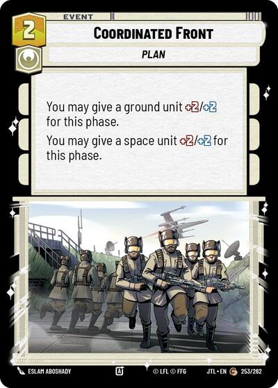 Coordinated Front (Jump to Lightspeed)(JTL-253/262)(C)