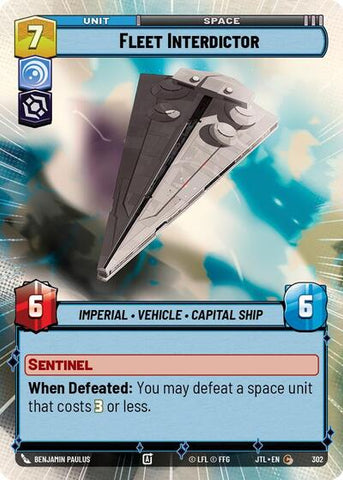 Fleet Interdictor - Hyperspace (Jump to Lightspeed)(JTL-0302/1122)(C)