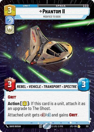 Phantom II, Modified to Dock - Hyperspace (Jump to Lightspeed)(JTL-0312/1122)(R)