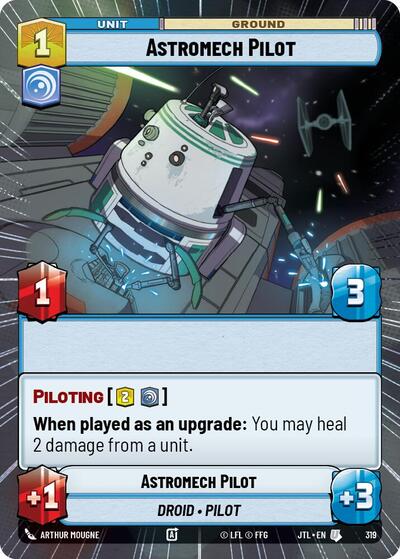 Astromech Pilot - Hyperspace (Jump to Lightspeed)(JTL-0319/1122)(U)