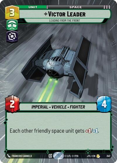 Victor Leader, Leading from the Front - Hyperspace (Jump to Lightspeed)(JTL-0347/1122)(R)