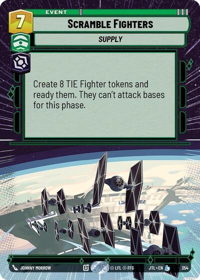 Scramble Fighters - Hyperspace (Jump to Lightspeed)(JTL-0354/1122)(L)
