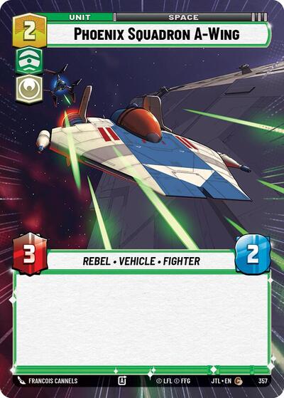Phoenix Squadron A-Wing - Hyperspace (Jump to Lightspeed)(JTL-0357/1122)(C)