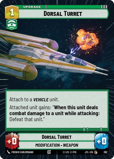 Dorsal Turret - Hyperspace (Jump to Lightspeed)(JTL-0382/1122)(C)