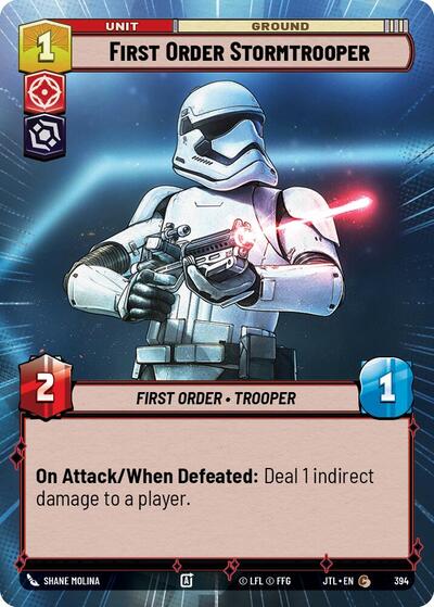 First Order Stormtrooper - Hyperspace (Jump to Lightspeed)(JTL-0394/1122)(C)