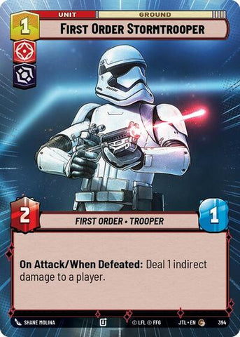 First Order Stormtrooper - Hyperspace (Jump to Lightspeed)(JTL-0394/1122)(C)