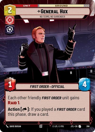 General Hux, No Terms, No Surrender - Hyperspace (Jump to Lightspeed)(JTL-0396/1122)(U)