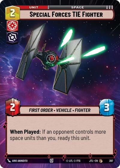 Special Forces TIE Fighter - Hyperspace (Jump to Lightspeed)(JTL-0397/1122)(C)