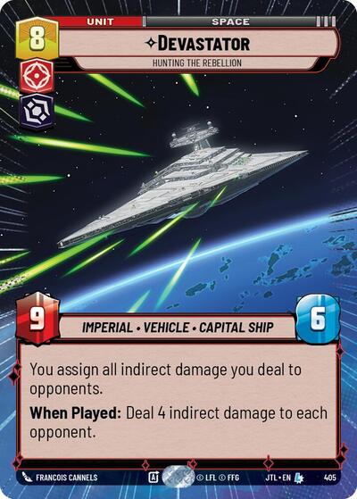 Devastator, Hunting the Rebellion - Hyperspace (Jump to Lightspeed)(JTL-0405/1122)(L)
