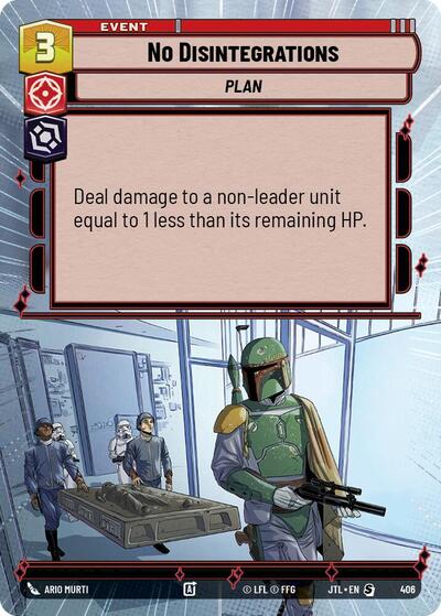 No Disintegrations - Hyperspace (Jump to Lightspeed)(JTL-0406/1122)(S)