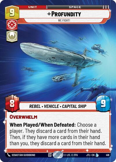Profundity, We Fight! - Hyperspace (Jump to Lightspeed)(JTL-0416/1122)(L)