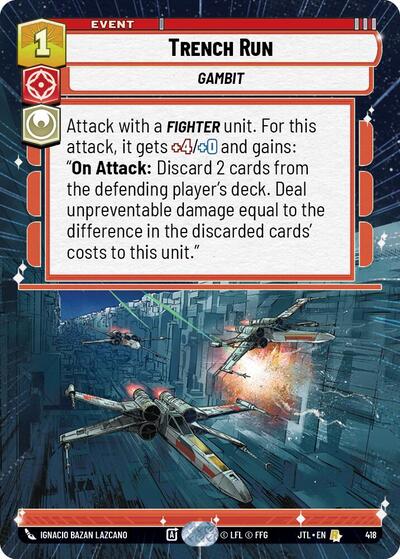 Trench Run - Hyperspace (Jump to Lightspeed)(JTL-0418/1122)(R)