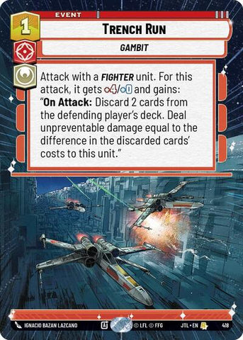 Trench Run - Hyperspace (Jump to Lightspeed)(JTL-0418/1122)(R)
