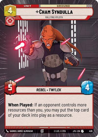 Cham Syndulla, Rallying Ryloth - Hyperspace (Jump to Lightspeed)(JTL-0426/1122)(U)