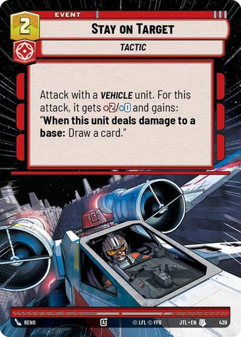 Stay on Target - Hyperspace (Jump to Lightspeed)(JTL-0439/1122)(U)