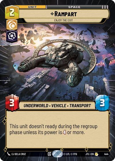 Rampart, Enjoy the Exit - Hyperspace (Jump to Lightspeed)(JTL-0444/1122)(R)