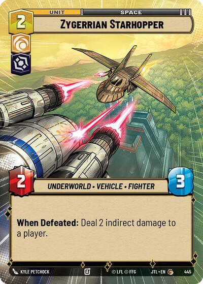 Zygerrian Starhopper - Hyperspace (Jump to Lightspeed)(JTL-0445/1122)(C)