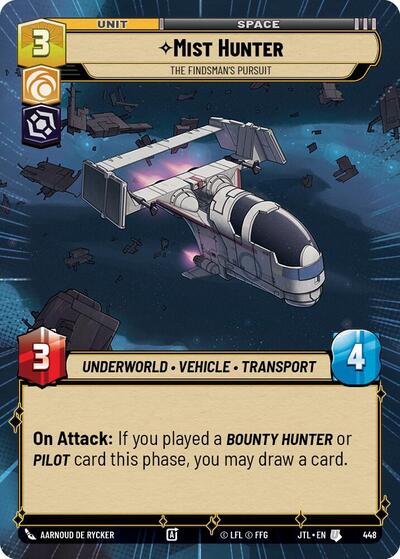 Mist Hunter, The Findsman's Pursuit - Hyperspace (Jump to Lightspeed)(JTL-0448/1122)(U)