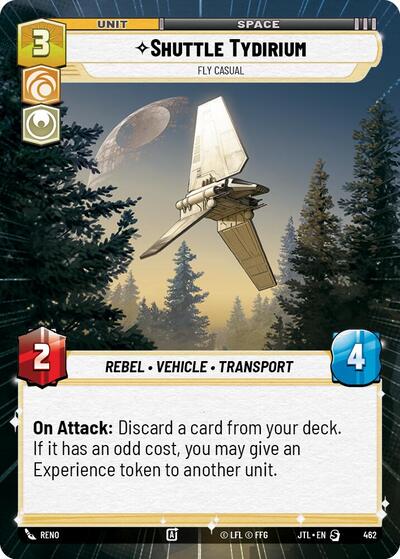 Shuttle Tydirium, Fly Casual - Hyperspace (Jump to Lightspeed)(JTL-0462/1122)(S)