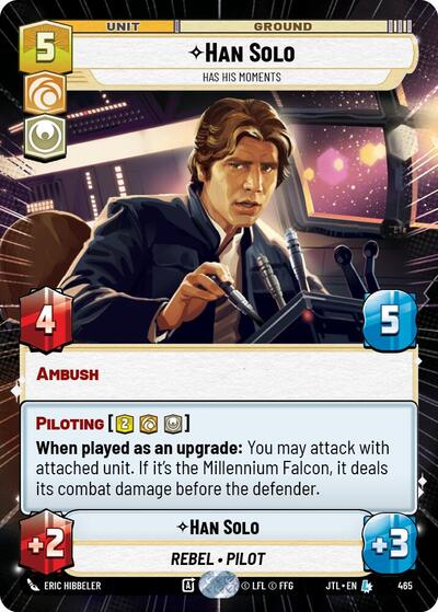 Han Solo, Has His Moments - Hyperspace (Jump to Lightspeed)(JTL-0465/1122)(L)