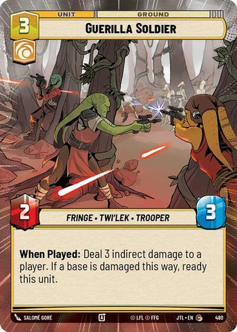 Guerilla Soldier - Hyperspace (Jump to Lightspeed)(JTL-0480/1122)(C)