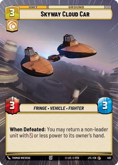 Skyway Cloud Car - Hyperspace (Jump to Lightspeed)(JTL-0482/1122)(C)
