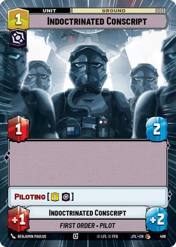 Indoctrinated Conscript - Hyperspace (Jump to Lightspeed)(JTL-0498/1122)(C)