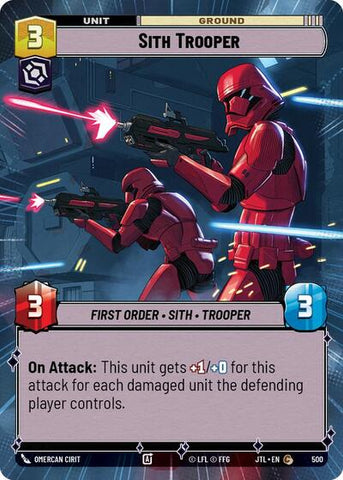 Sith Trooper - Hyperspace (Jump to Lightspeed)(JTL-0500/1122)(C)