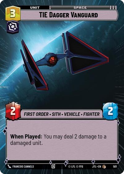 TIE Dagger Vanguard - Hyperspace (Jump to Lightspeed)(JTL-0501/1122)(C)