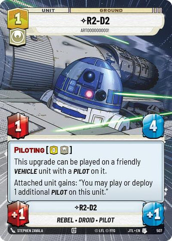 R2-D2, Artooooooooo! - Hyperspace (Jump to Lightspeed)(JTL-0507/1122)(U)