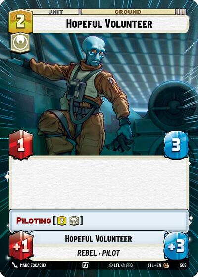 Hopeful Volunteer - Hyperspace (Jump to Lightspeed)(JTL-0508/1122)(C)
