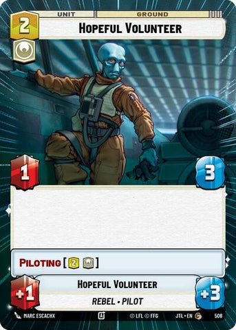 Hopeful Volunteer - Hyperspace (Jump to Lightspeed)(JTL-0508/1122)(C)